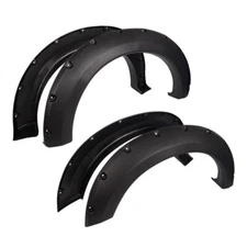 4pcs Pocket Rivet Style Bolt On Fender Flares Fit For 2004-2008 F-150 Pickup