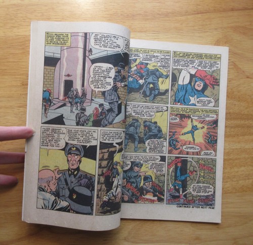 CAPTAIN AMERICA King-Size Special #1 (1970) **Very Bright & Colorful!** (FN/VF) - Picture 3 of 4