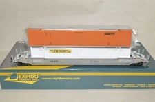 HO Rapido-Trains Ferromex Mexico 53' Gunderson Husky Stack containers well car