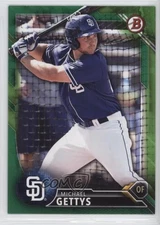 2016 Bowman Draft Top Prospects Green /99 Michael Gettys #BD-185