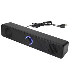 Soundbar cassa USB Stereo per TV PC Laptop Gaming Film potente