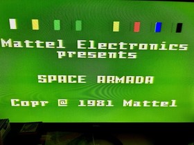 INTELLIVISION 2 CIB GAME LOT SPACE ARMADA /ASTROSMASH CLEANED & TESTED #1