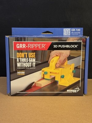 Microjig GR-100 Grr-Ripper Advanced 3D Pushblock