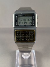 Vintage Casio DBC-610 Data Bank Calculator Watch Module 676 Japan Running
