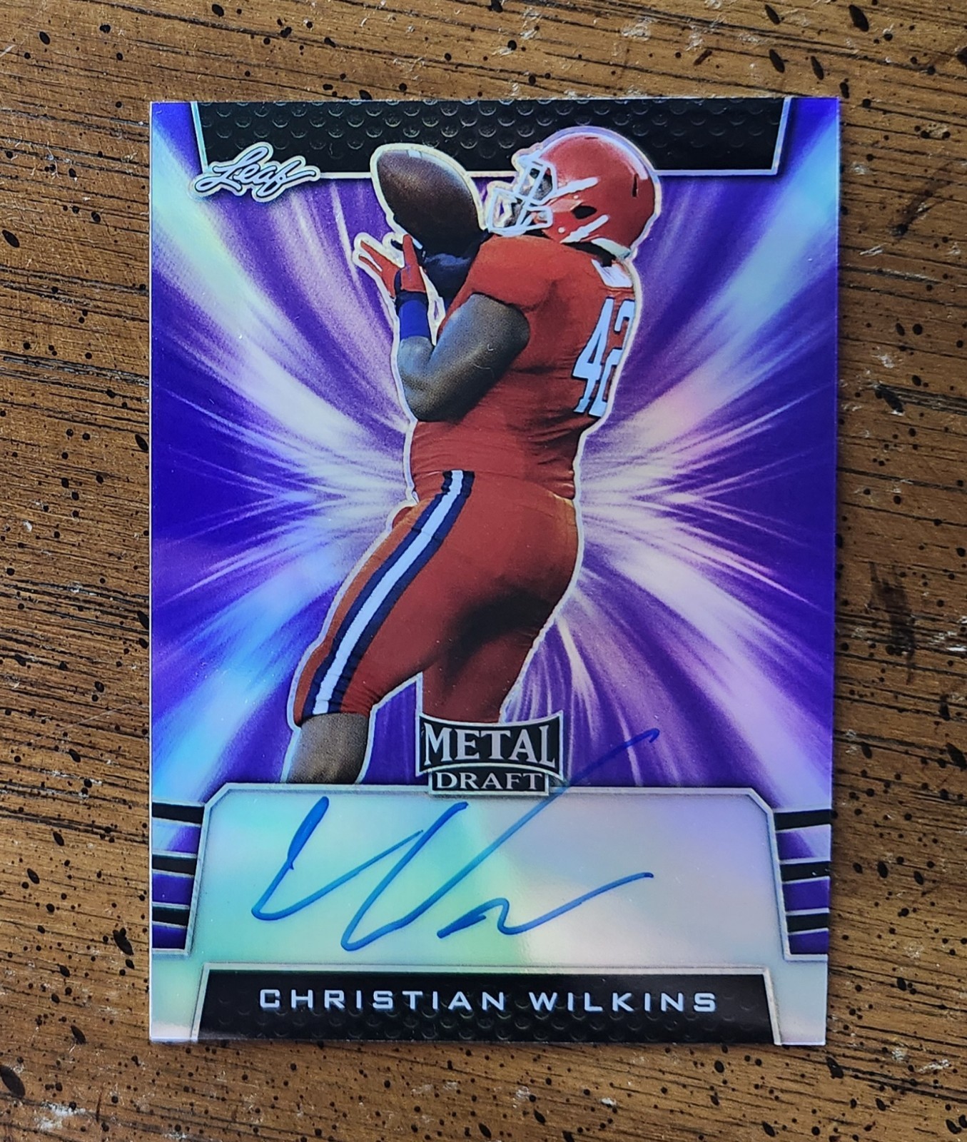 Christian Wilkins card image