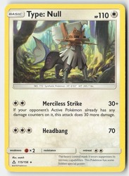 Type: Null 115/156 Ultra Prism Rare