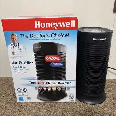 Honeywell HPA060-TGT HEPA Tower Air Purifier, Small Rooms (75 sq. ft.)