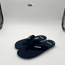 Reebok Dallas Cowboys NFL Football Mens 11 Flip Flop Navy Blue Slip On Sandal