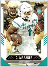 #398 CJ Marable, New England Patriots - RC 2021 Panini Score Base