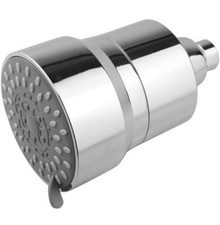 Shower Filter with High-Pressure Filtered Showerhead Metal and Abs Construction