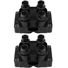 For 90-96 Ford Escort L4 1.9L 98-02 Mazda B2500 2.5L Front 2pcs Ignition Coils