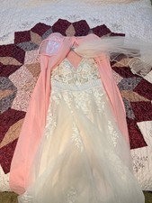 wedding dress size 14 used