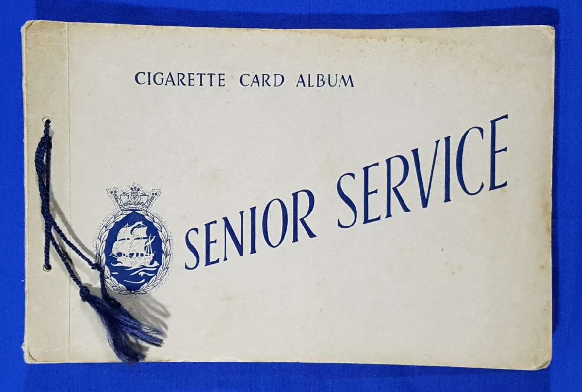 Complete/Full Sets In Official Album Collectable Senior Service &  Pattreiouex Cigarette Cards for sale