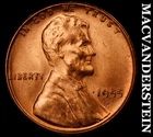 1955-S Lincoln Cent- Red- Choice Gem Brilliant Uncirculated No Reserve #J7516