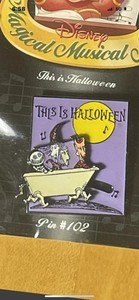 Disney NIGHTMARE BEFORE CHRISTMAS Magical Moments Pin #102 LOCK, SHOCK & BARREL