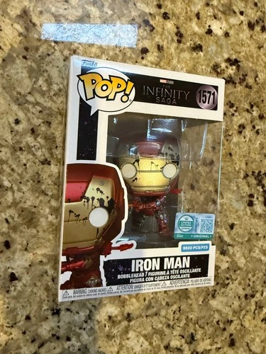 Funko Pop 1571 Iron Man Mark 6 VI Infinity Saga LE 9500 Exclusive Vinyl Figure