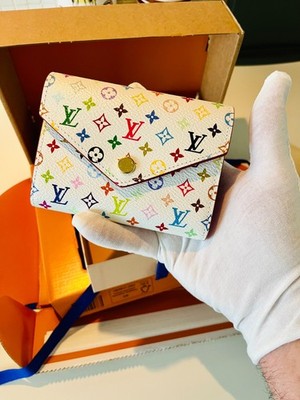 Louis Vuitton LV x TM Victorine Wallet M28387 Monogram Takashi Murakami new