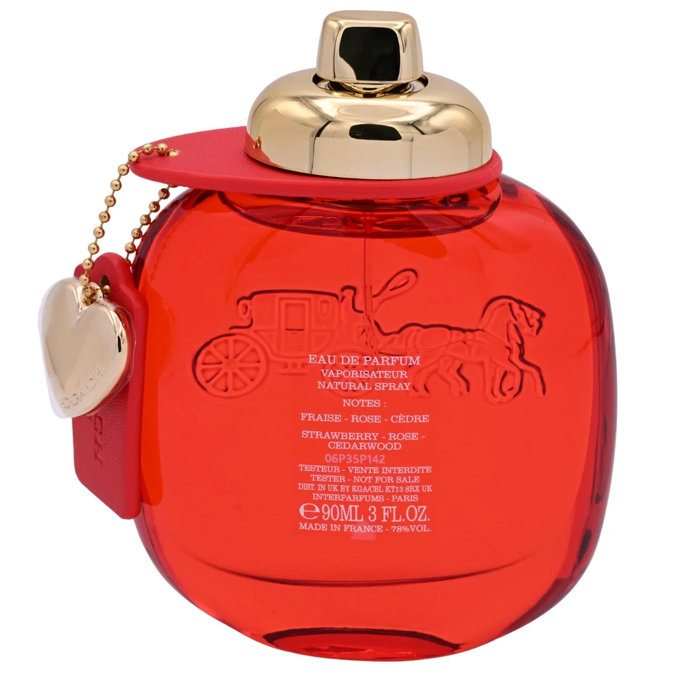 蔻驰Love by Coach女士香水EDP 3.0盎司全新测试仪 — 第 3/4 张图片