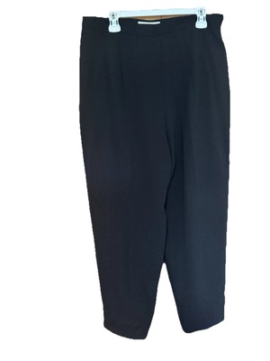 Chaus Pants Women s Size 16 Side Zip  Black Dress Pants