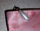 Ipsy Pink Satin Makeup Bag Zipper Pouch, Pink Zipper Closure — photo 2