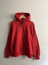 Vintage 80s Ocean Pacific Surfing Rules Fleece Surf Red Men s Hoodie Size Medium