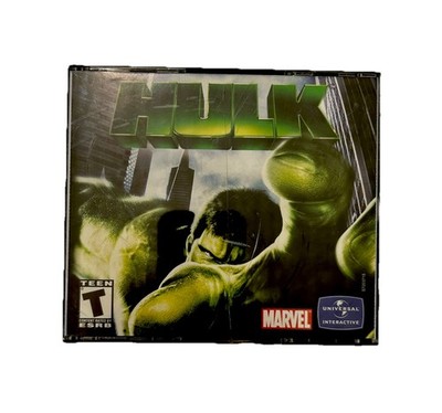 HULK (2003) PC Video Game Marvel Universal Interactive 3 Discs VG+