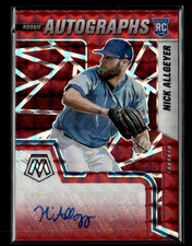 Nick Allgeyer 2022 Mosaic Red Mosaic Prizm Auto