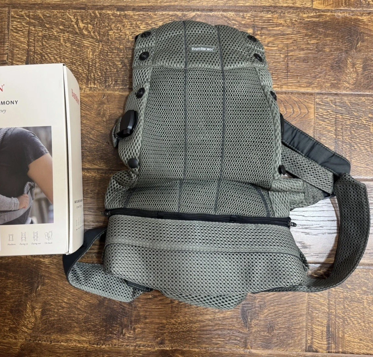 Babybjorn Harmony Baby Carrier - Airy Mesh - 0-3 Years - Dark Green
Opens in a new window or tab