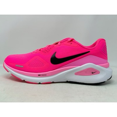 Nike ReactX Zoom Run Structure 26 Hyper Pink Sneakers, Size 7.5