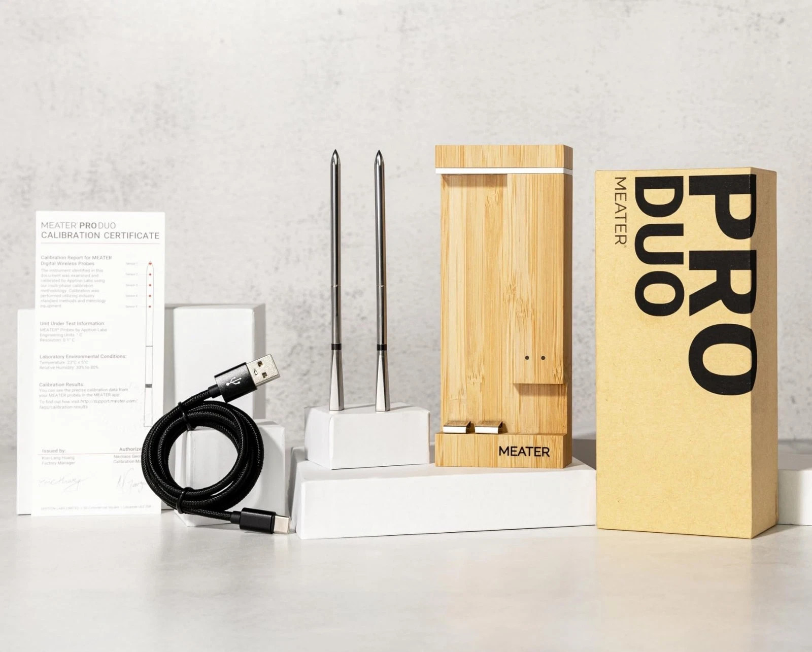 Meater Pro Duo, Smart Meat Thermometer, iOS & Android Dual probes (New)