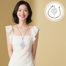 Pet Hair Keepsake Keychain Cat Hair Storage Pendant Memorial Keyring