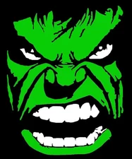 Incredible Hulk Growl Stare 6" Vinyl Decal Car Truck Window Tablet