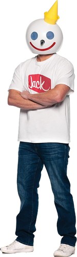 UNDERWRAPS Jack Box Adult One Size, Costume Kit With T-shirt