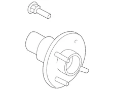 Genuine Nissan Value Advantage™ HUB ASSY FRONT D0202-4M40JNW
