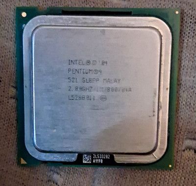 Intel Pentium 4 1-Core 2.80GHz LGA775 1MB L2 800MHz CPU SL8PP