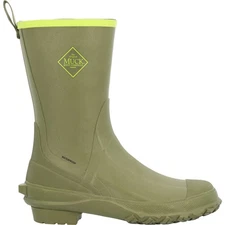 MUCK OLIVE AND LIME HARVESTER Boots - Durable Workwear Footwear