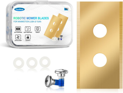 Fourshow 36Pcs Replacement Blades Compatible for Mammotion Luba &Yuka All Series