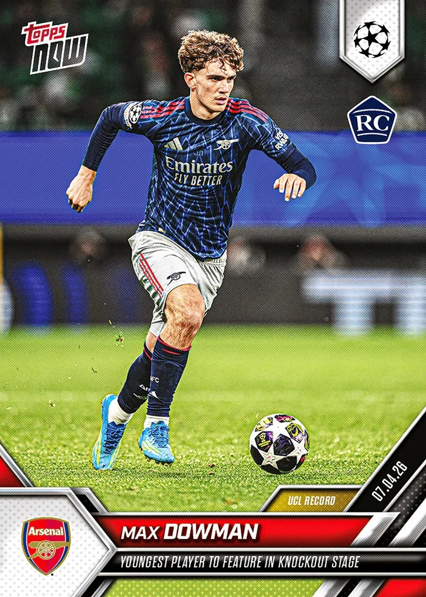 Topps UEFA Champions League Soccer Arsenal Sports Trading Cards