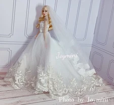 Dress For 11.5'' Fashion Doll Long Dress For Nuface FR Fashion Royalty Silkstone