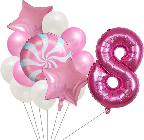40"Number Foil Balloon Age Set GIANT Self Inflating Wedding Birthday Party Decor - Picture 31 of 157