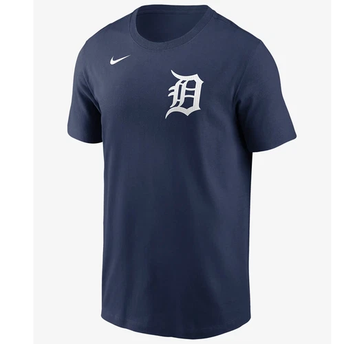 Nike MLB Fuse Wordmark T-Shirt Detroit Tigers Navy