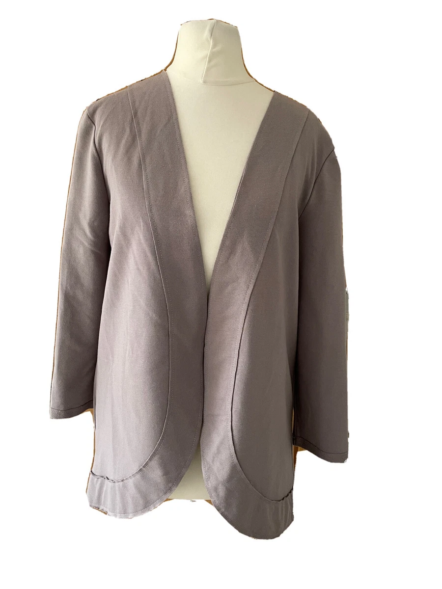 Round hem cardigan cheap