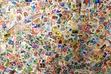 AUSTRALIA MIXED STAMPS off paper mixture/kiloware 3 oz. (84 grams) B3