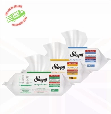 Sleepy Easy Clean EXTRA Cleaning Towel Cloths Wipes Antibacterial Extra Various