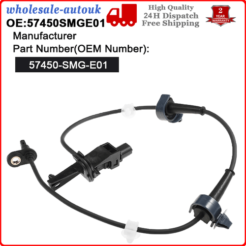 Front Right ABS Sensor For Honda Civic 2006-2012 Wheel Speed Sensor 57450SMGE01 - Picture 3 of 8