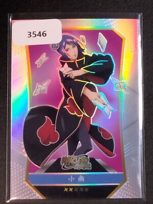 Naruto Thick SSR Konan Trading Card Anime CCG TCG | eBay