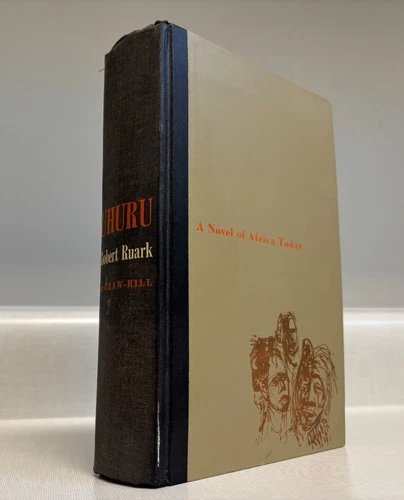 Uhuru Robert Ruark African struggles post Mau Mau VG 1962 hardcover book