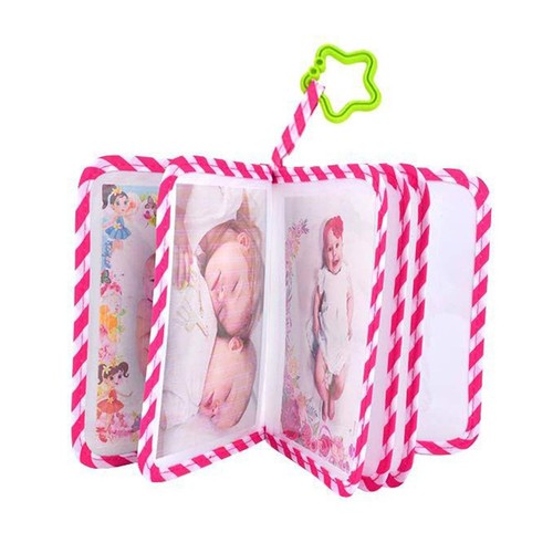 Baby Photo Album Cloth Photo Book Cartoon Giraffe Family First Year Shower Gifts