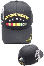 US Air Force Vietnam Veteran Ribbon Black Bas...