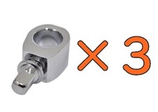 3pcs Pearl LG-04S Memory Lock Approx.10mm Dia. for JG-16/LB-40/LG-40 w/Tracking